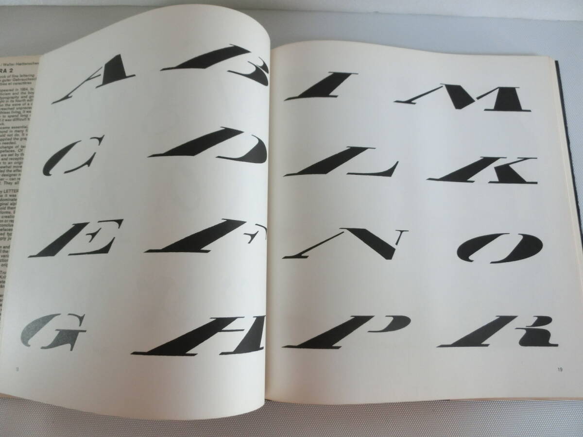 Lettera 2　アルファベット レタリング 装飾文字 デザイン　洋書 古書 古本 全128ページ　_画像4