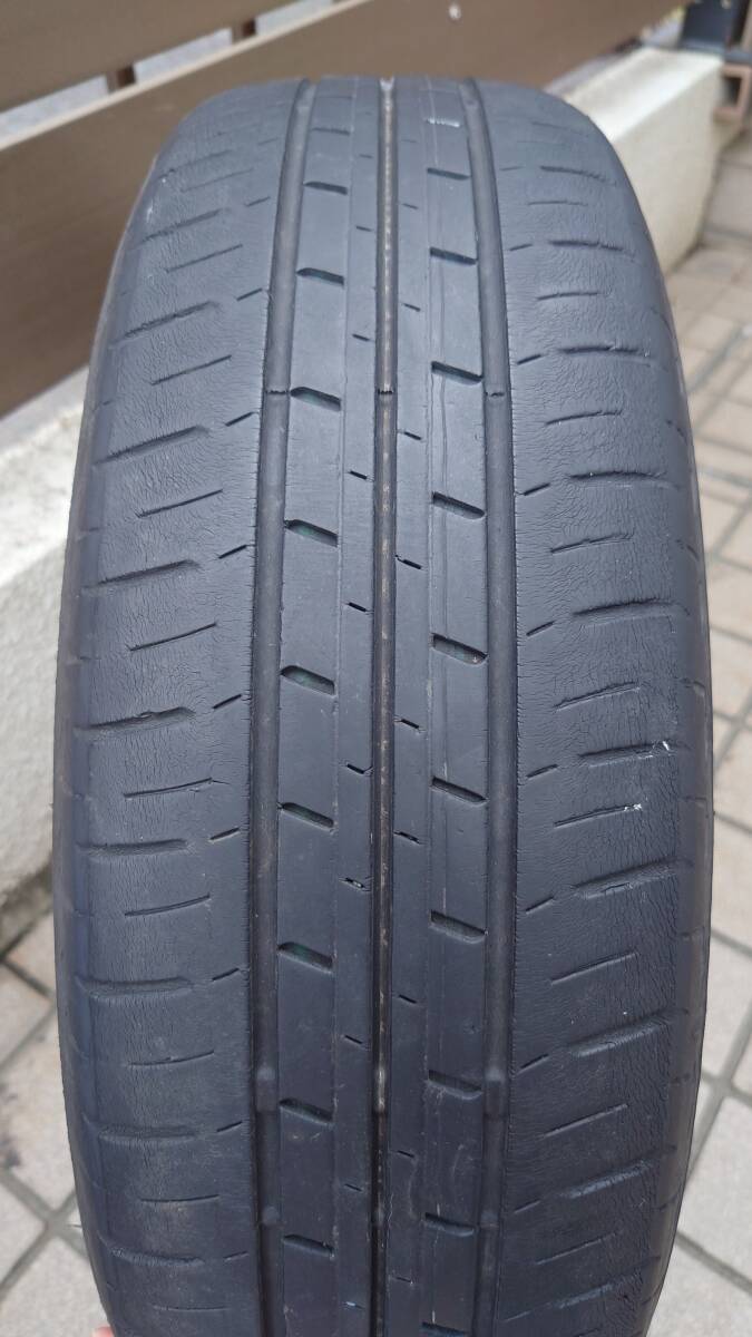 【中古】ホイール・タイヤ Weds VELVA SPORT 15x4.5J +45 4H-100 / ブリヂストン エコピア 165/55R15 4本セット_画像7