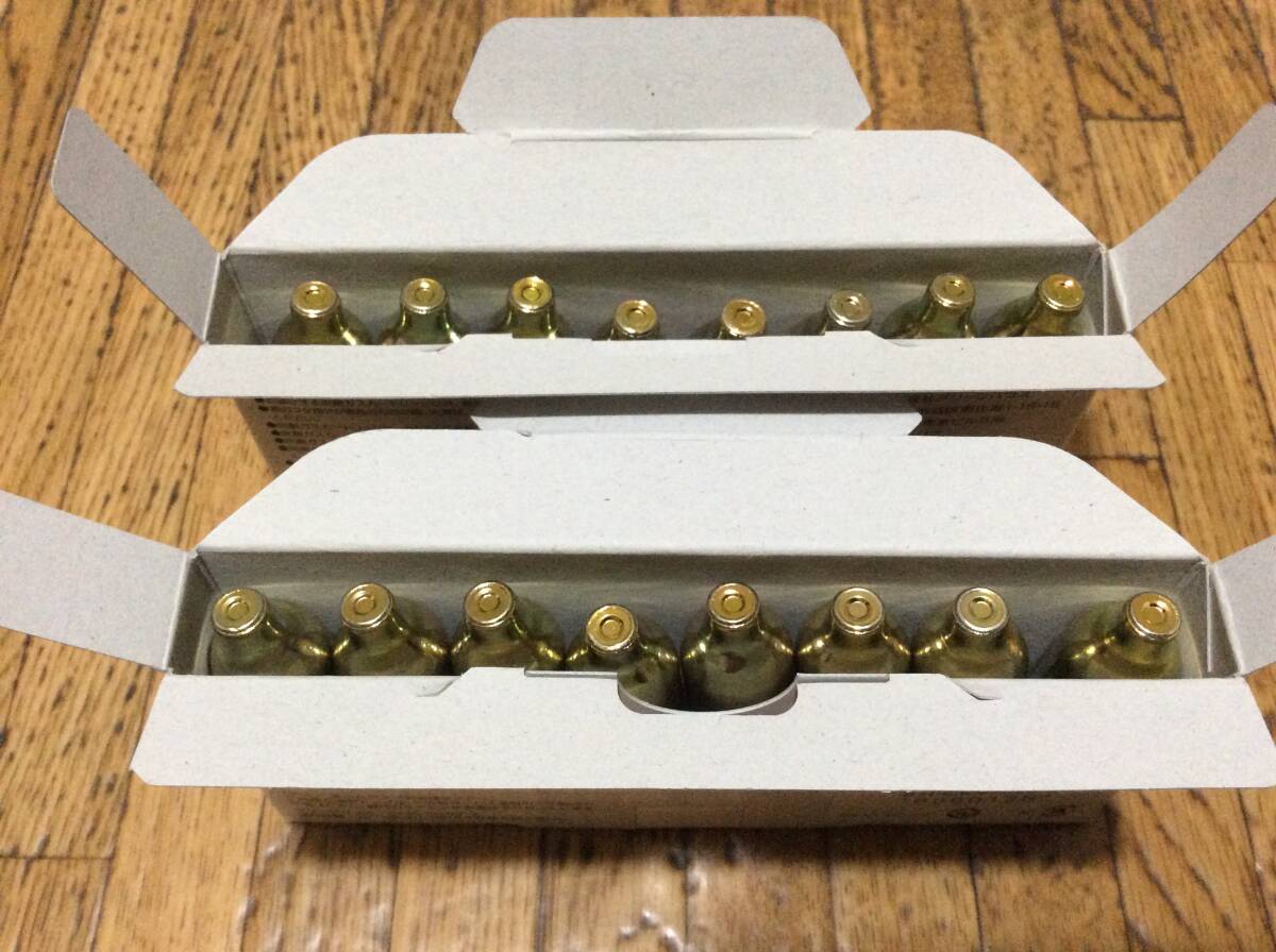 送料185円(元払・条件等有)も可 未使用品 KIRIN キリン キリンビール ホームタップ 炭酸ガスカートリッジ 2箱分 16本_画像3