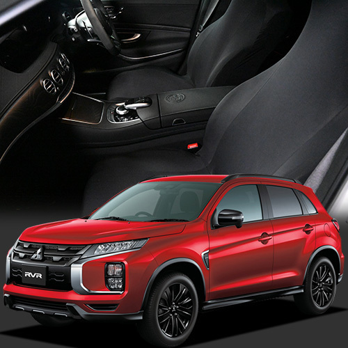 秋超得510円 レザーシート 傷 汚れ シワ シートカバー キックガード フィット 洗濯 RVR GA3W/GA4W型 G M BLACK Edition 01_画像1