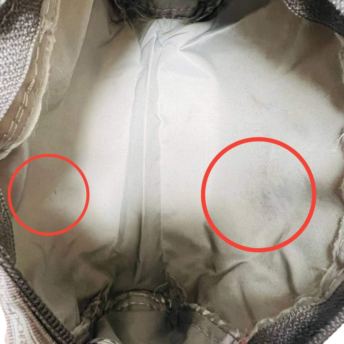 【良品】LeSportsac ポーチ 小物 メイク フラワー リアル パープル系_画像7