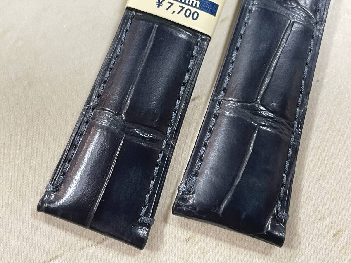 22mm Dark Blue MORELLATO カーフ TIEPOLO_画像3