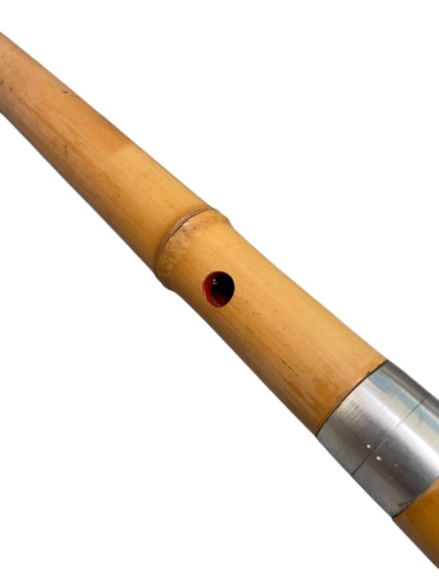 JS071 尺八　和楽器　54.5cm 分割式_画像8