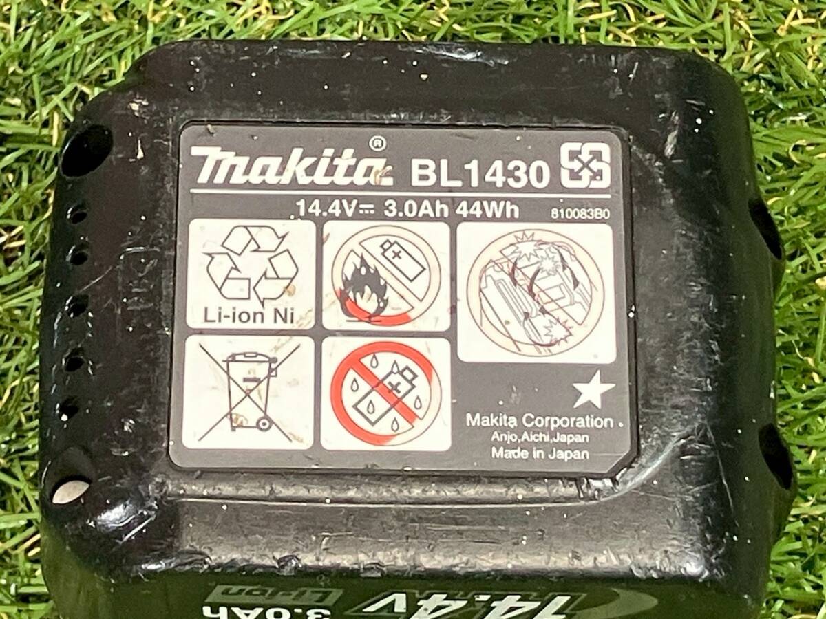 makita マキタ 14.4V 充電式 インパクトドライバ TD133D 充電器＋純正リチウムバッテリ１個付 キング工具 【1703K】_画像7