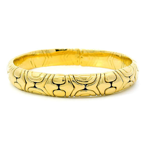 ブルガリ アルベアーレ ブレスレット バングル K18YG 新品仕上げ済み|送料無料・返品可._画像3