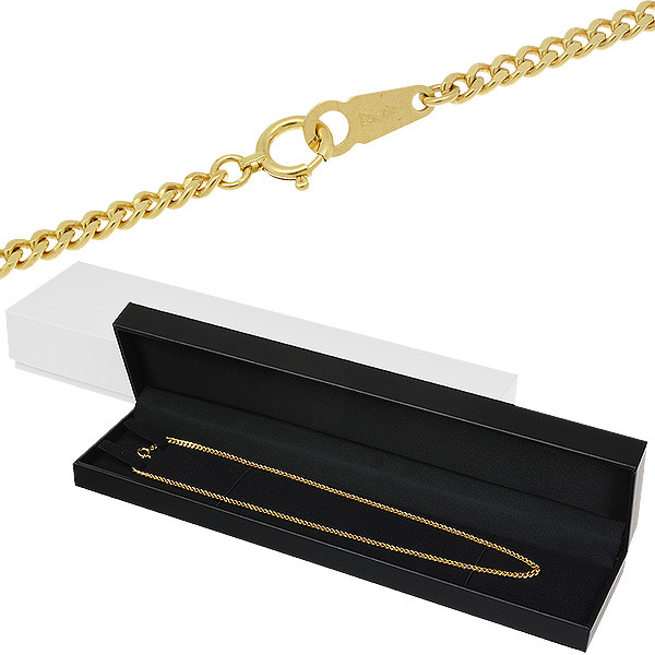 K18YG 2面シングル 喜平ネックレス 45cm 10.2g A♪ キヘイ 18金 イエローゴールド♪送料無料・返品可♪_画像5