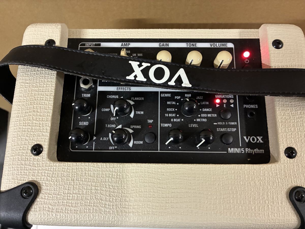 8)* батарейка электризация подтверждено * VOX MINI5 Rhythm гитарный усилитель ритм функция усилитель 