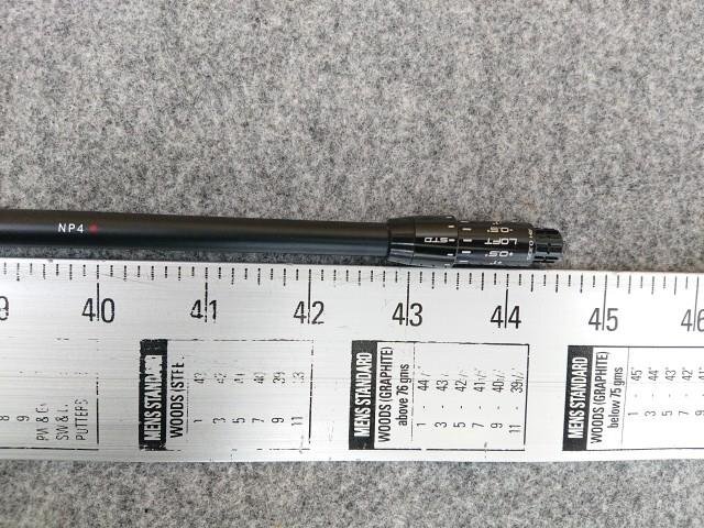 RODDIO ロッディオ NPシリーズ NP4 太陽 ブルー ダンロップ QTSスリーブ付 スリクソン＆ゼクシオX ドライバー用 (XXIO-X/ZX7/ZX5/MK2)_画像4