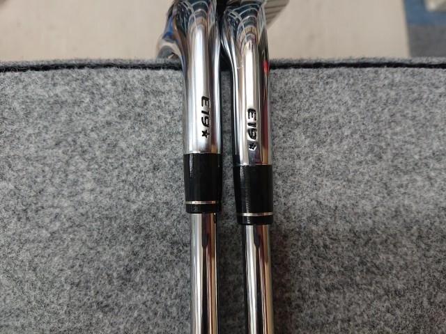 美品 キャロウェイ 2019 EPIC FORGED STAR ★ GW 49° & SW 55° 2本 単品アイアン・ウェッジ N.S.PRO ZELOS7 (S) 日本仕様_画像4