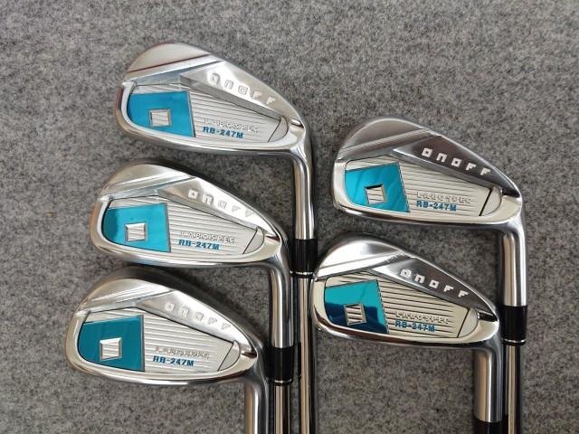 @【中古】 美品 2024 ONOFF LABOSPEC オノフ ラボスペック RB-247M #6-PW 5本 アイアンセット N.S.PRO MODUS3 モーダス3 TOUR115 (R)_画像1