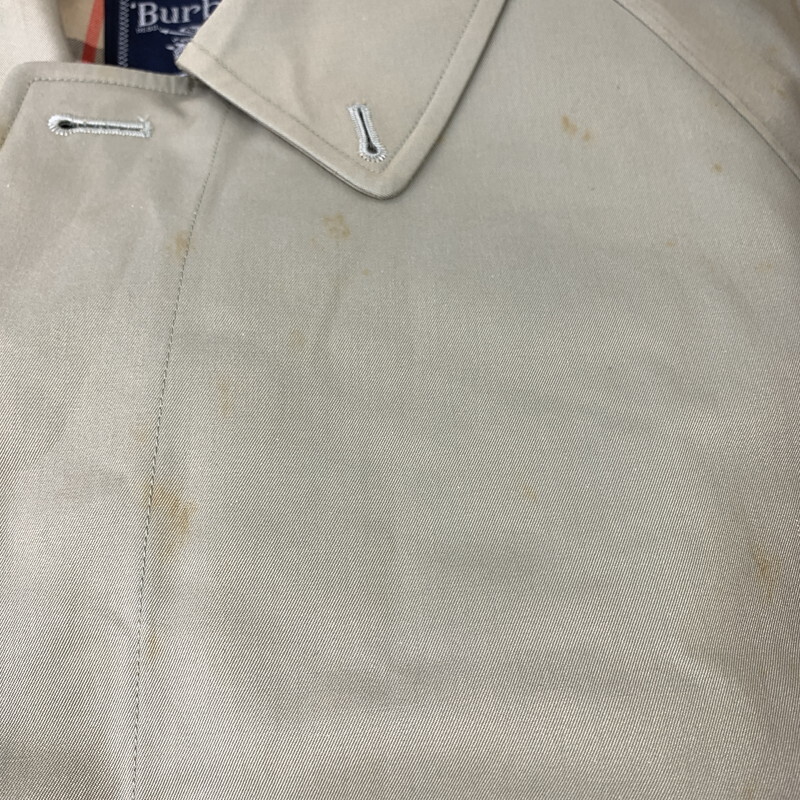 FUZ【現状渡し品】BURBERRY 90'S ステンカラーコート ヴィンテージ 〈141-251025-KY-20-FUZ〉_画像8