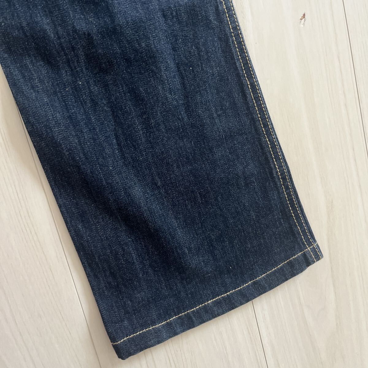 1円スタート LEONARD レオナール レディース古着 ジーンズ デニム デニムパンツ ブーツカット サイズ40_画像9