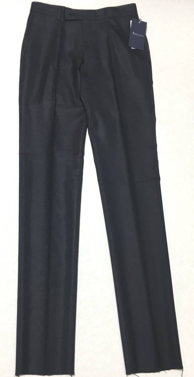 Aquascutum アクアスキュータム　ウールスラックス　79　ネイビー　定価27.500円_画像4