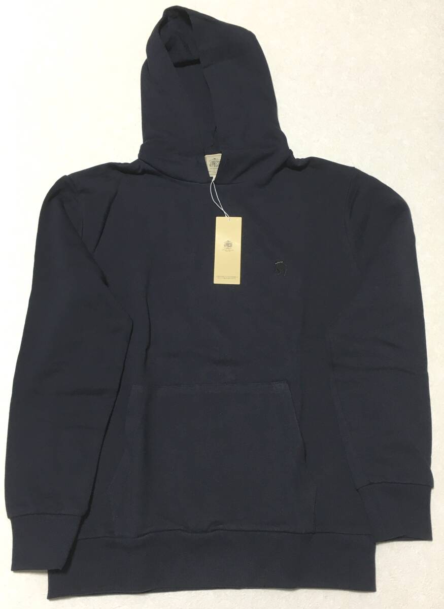 J.PRESS　 バックブルドッグ パーカー　M　ネイビー　ジェイプレス オンワード　定価15.950円_画像1