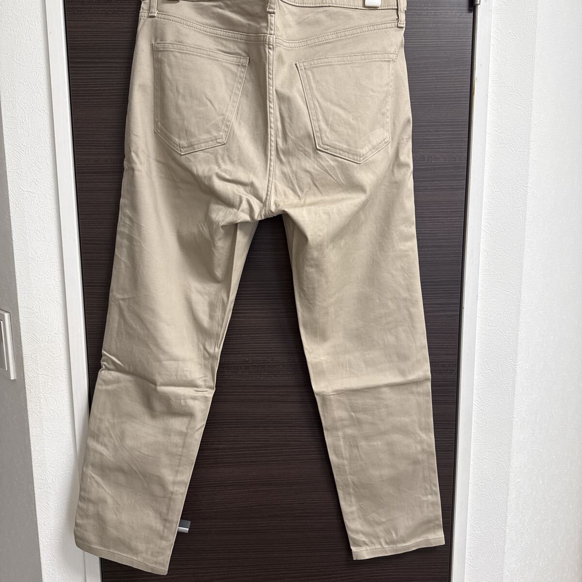 UNIQLO ユニクロ ベージュ ストレッチ パンツ L_画像3