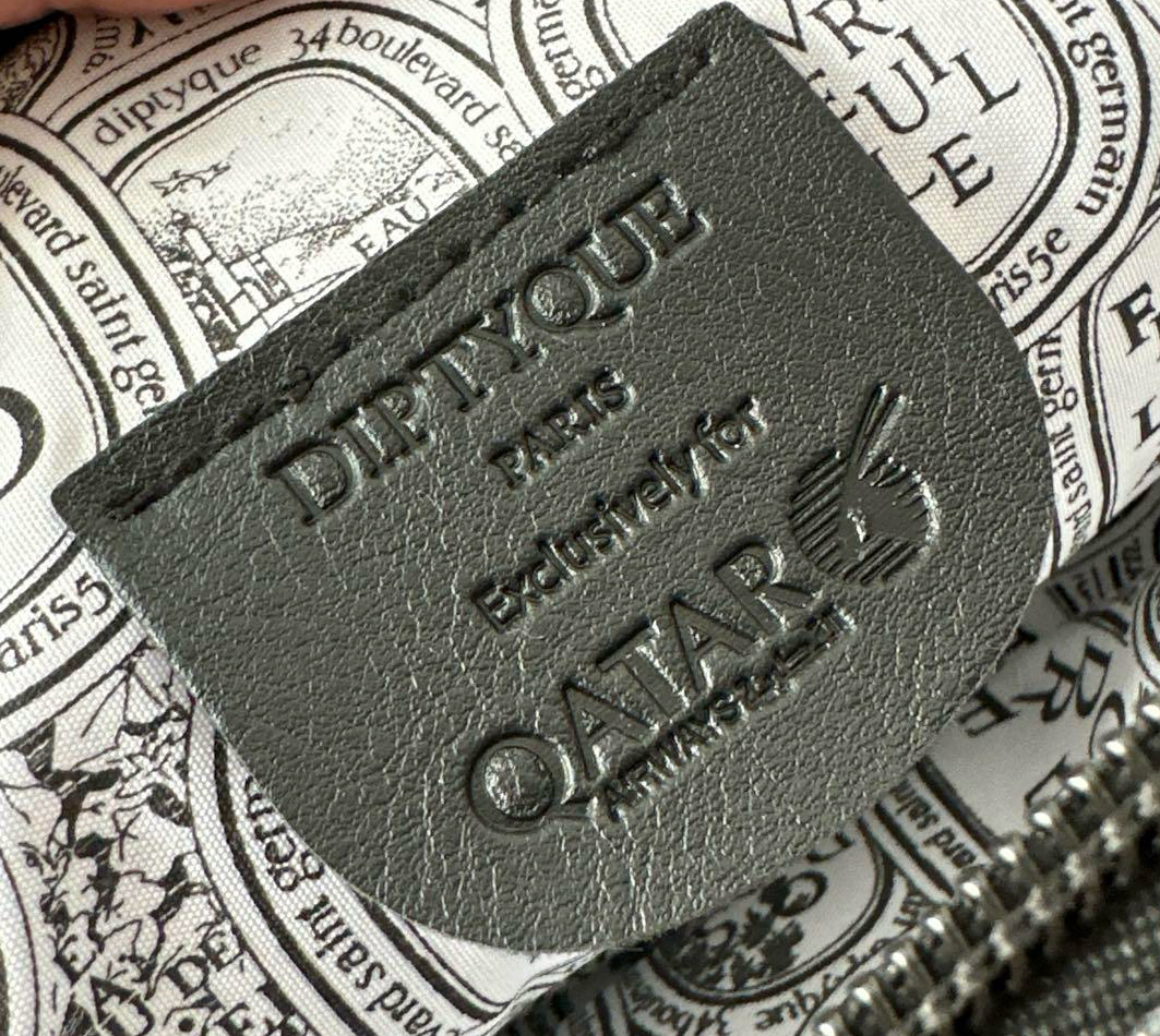 新品未開封！非売品 QATAR ビジネスクラス 旅行用ポーチ DIPTYQUE フィロシコス ポーチ アメニティ 旅行用 送料無料