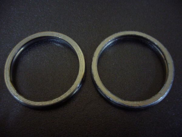 GS400(1)マフラーガスケット☆GSX400Eザリゴキ_画像1