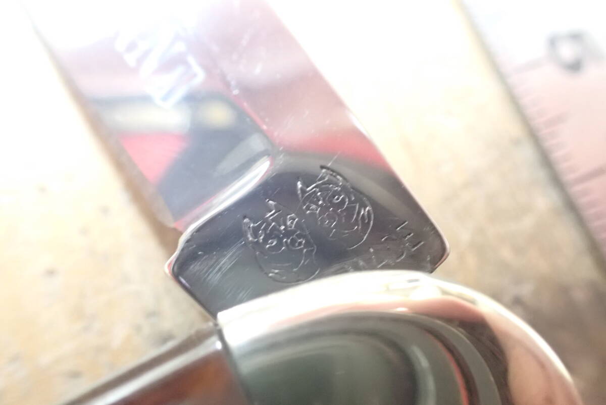 『B20E』BULLDOG BRAND KNIVES ブルドッグ フォールディングナイフ 2点(2本)まとめてセット 3丁_画像8
