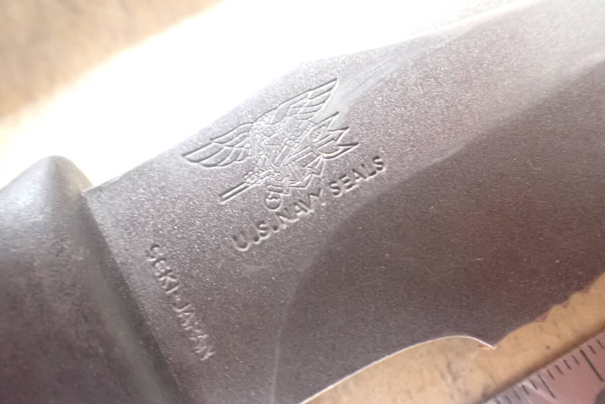 『B25H』SOG ソグ シールズ 日本製 SEKI JAPAN NAVY SEALS シースナイフ_画像10