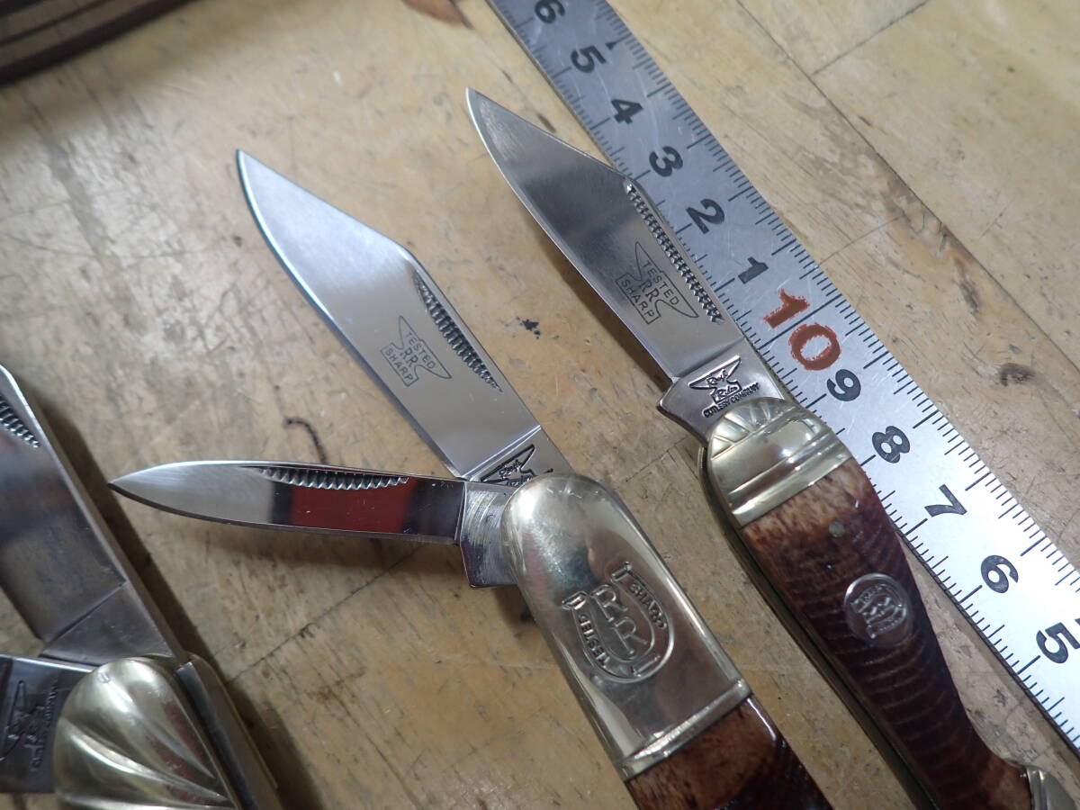 『B22A』フォールディングナイフ 10本(10点)まとめてセット TESTED RR SHARP TOP EDGE MARK GERBER YAX 他_画像5