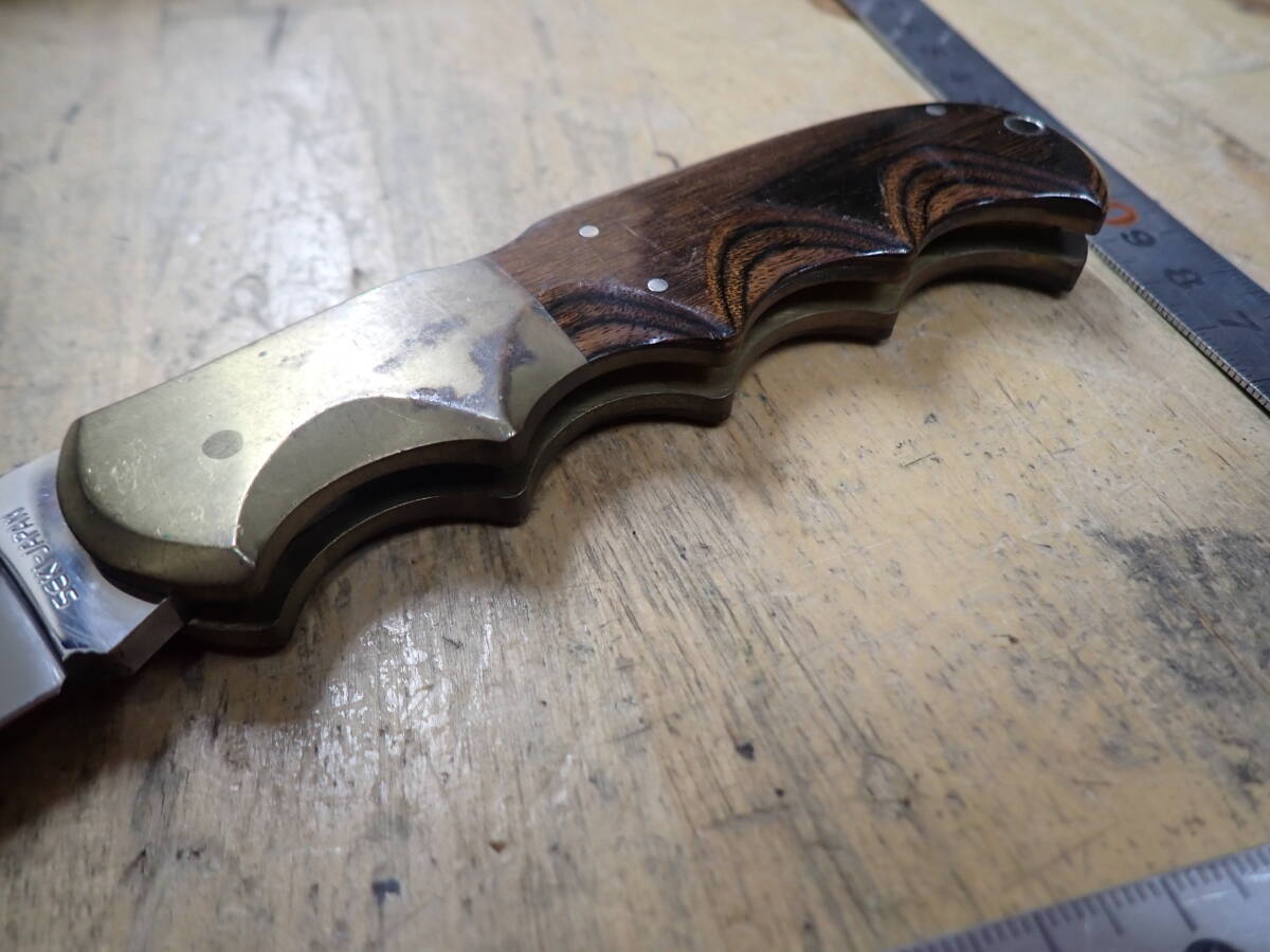 『B22Y』ALMAR アルマー フォールディングナイフ buzzard バザード_画像5