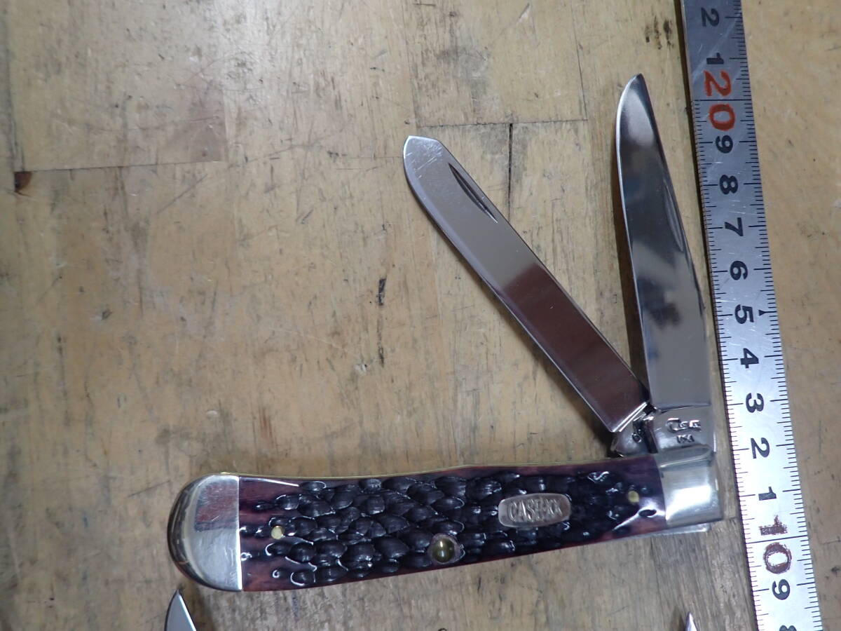 『B25H』CASE XX ケース ナイフ 3本(3点)まとめてセット フォールディングナイフ 6254SS 6220 6247H SS_画像2