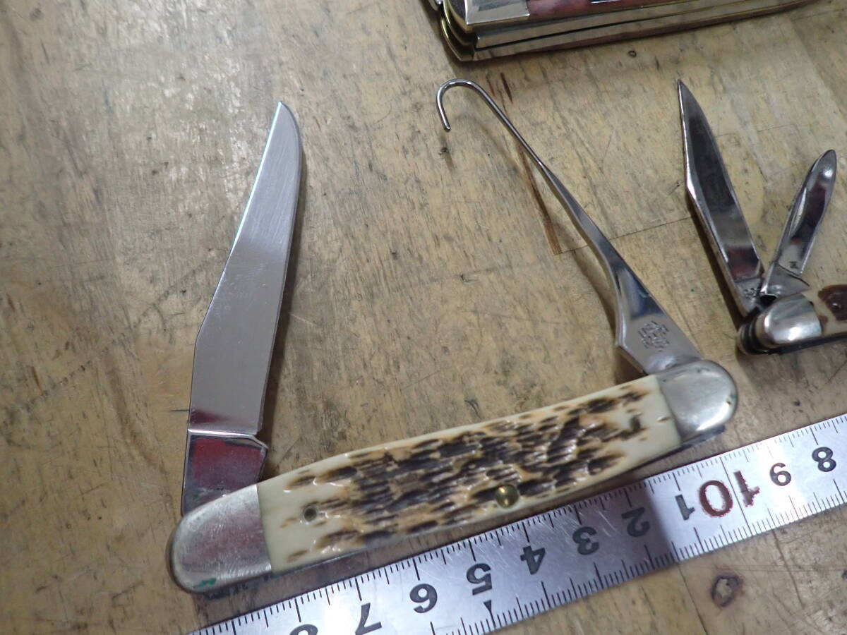 『B25H』CASE XX ケース ナイフ 3本(3点)まとめてセット フォールディングナイフ 6254SS 6220 6247H SS_画像10