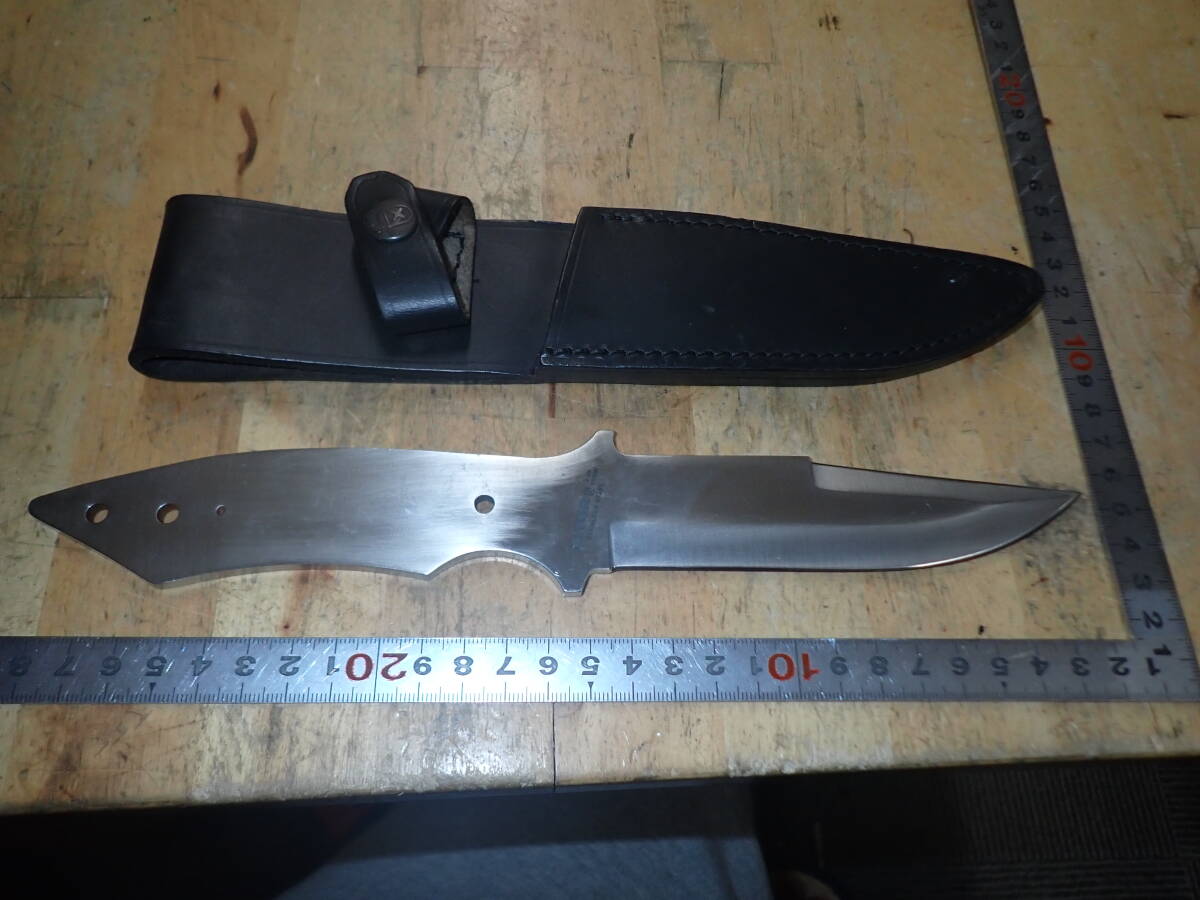 『B25A』AITOR アイトール シースナイフ ハンドル無　INOX スペイン_画像5