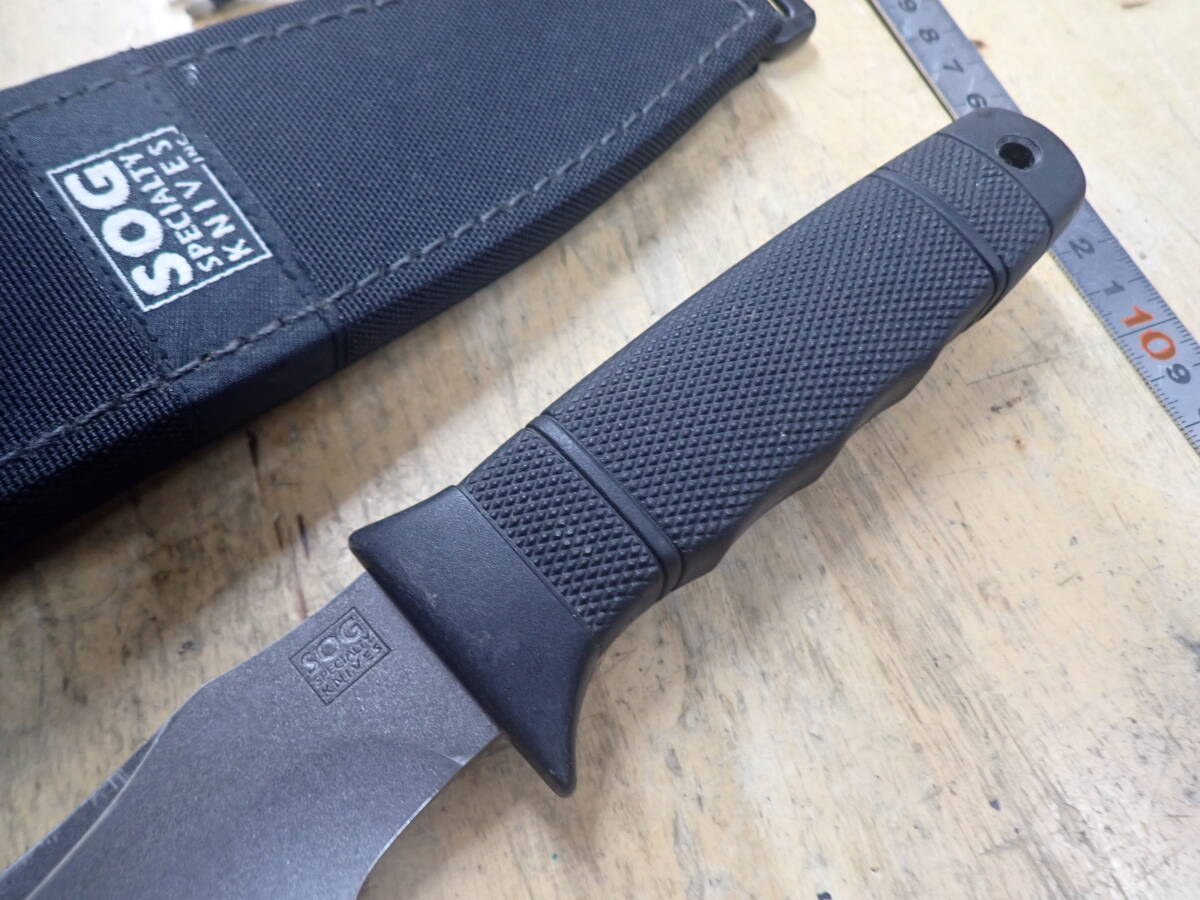 『B25H』SOG ソグ シールズ 日本製 SEKI JAPAN NAVY SEALS シースナイフ_画像4