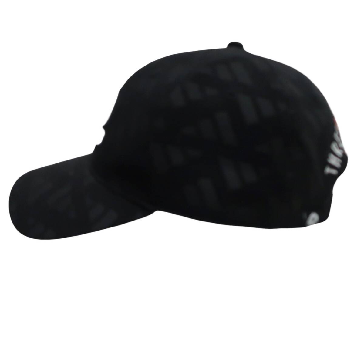 【美品】adidas(アディダス) キャップ 黒 メンズ フリーサイズ ゴルフウェア 2510-0664 中古_画像5