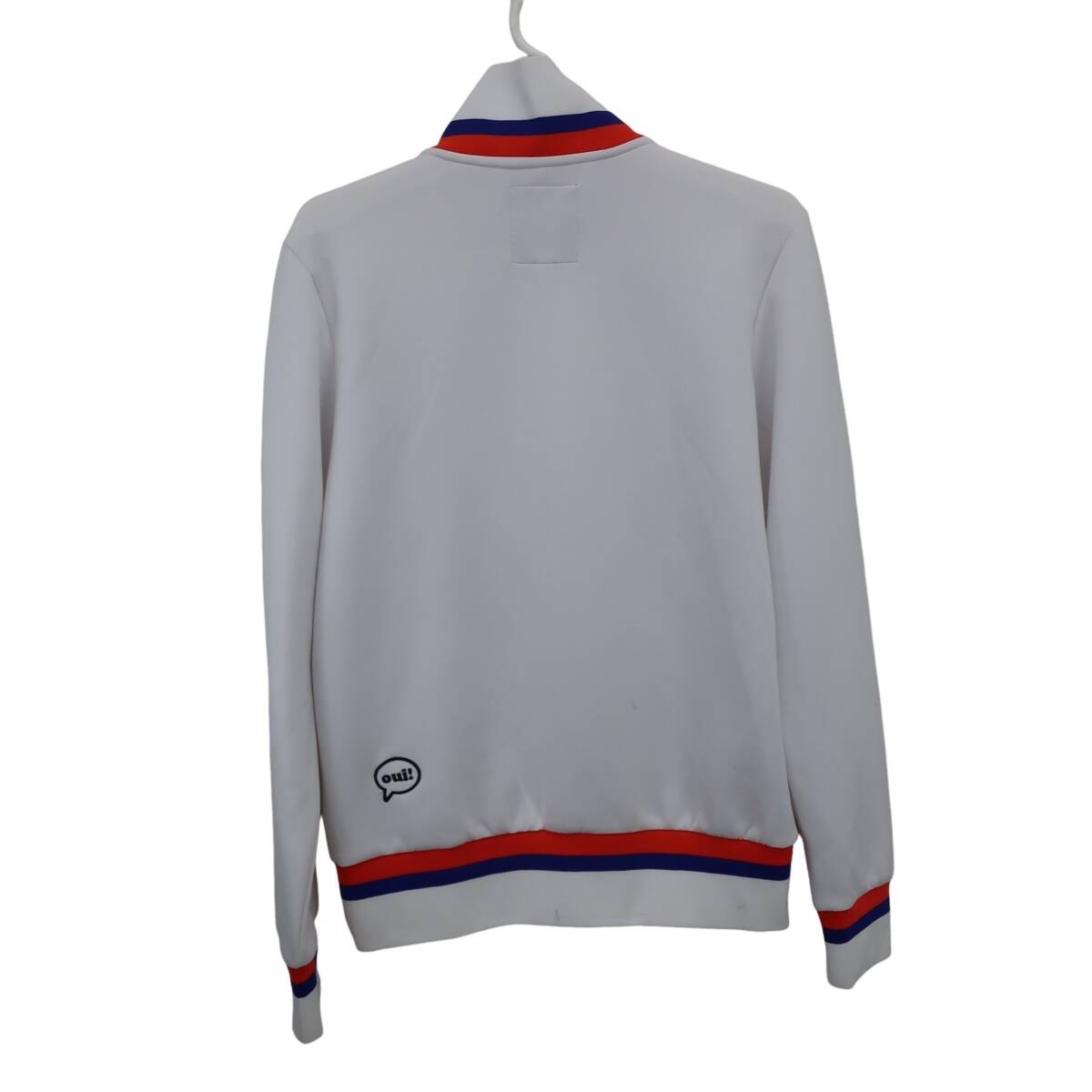 le coq sportif(ルコックスポルティフ) ブルゾン 白 メンズ L ゴルフウェア 2510-0597 中古_画像6