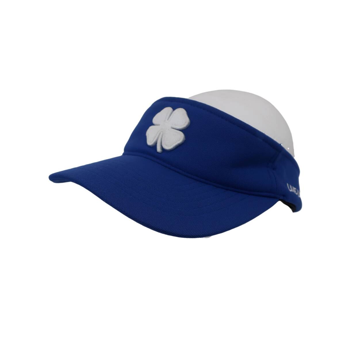 【美品】BLACK CLOVER サンバイザー 青 メンズ フリーサイズ ゴルフウェア 2510-0903 中古_画像1