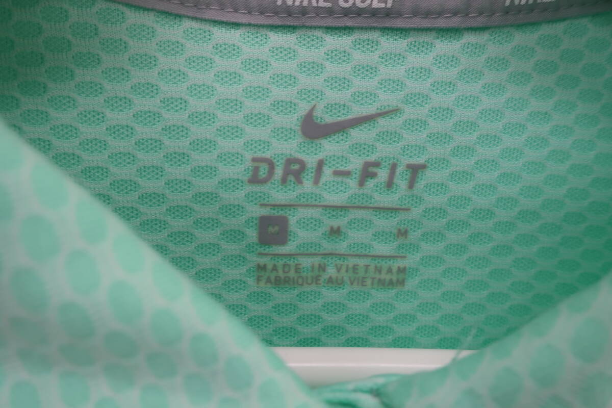 【50%オフ】NIKE GOLF(ナイキゴルフ) ポロシャツ ミントグリーン レディース M ゴルフ用品 2409-0028 中古_画像2