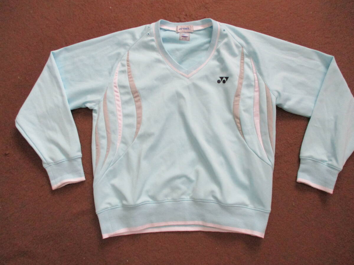 【YONEX】  ベリー・クール/エアレーション付き  ポリエステル/トレーナー  【人気品】_画像1