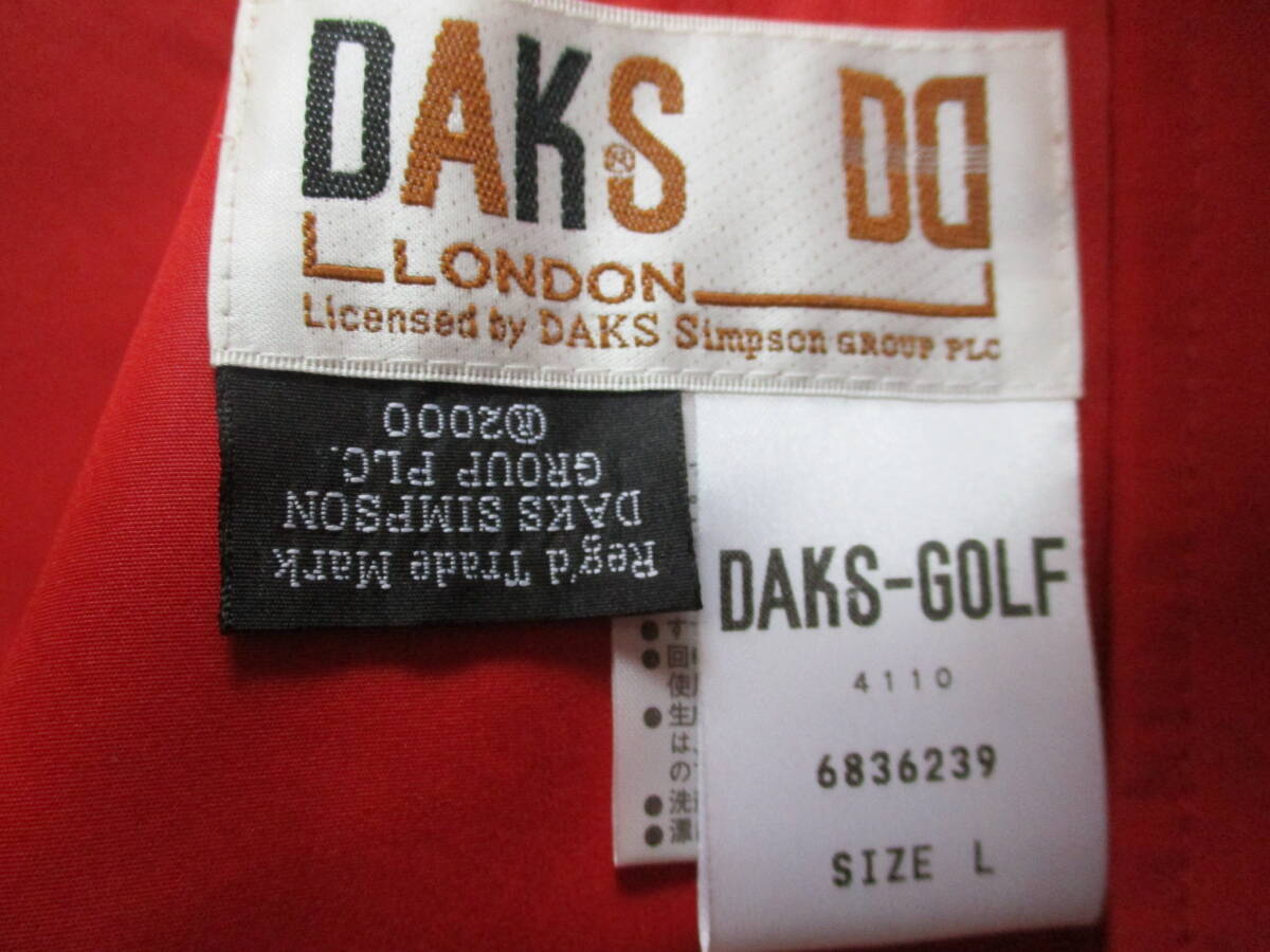 【DAKS：LONDON／GOLF】 スゥイング・トップ調 　ハウス・チエック／ジャケット 　美フォルム　【美品】_画像9
