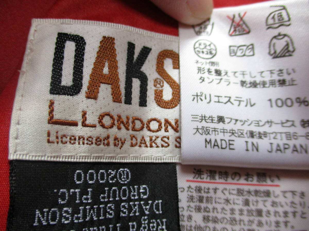 【DAKS：LONDON／GOLF】 スゥイング・トップ調 　ハウス・チエック／ジャケット 　美フォルム　【美品】_画像10