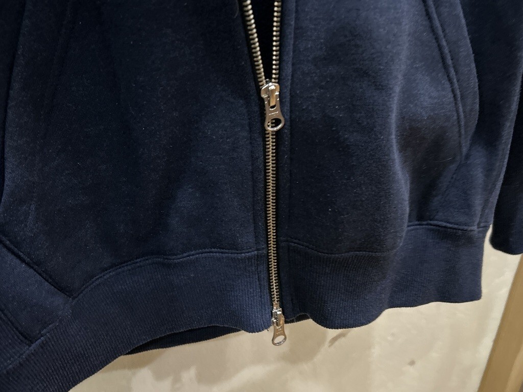 THE NORTH FACE / ザノースフェイス SQUARE LOGO FULLZIP HOODIE ジップパーカー NT61836 Sサイズ ネイビー USED_画像3