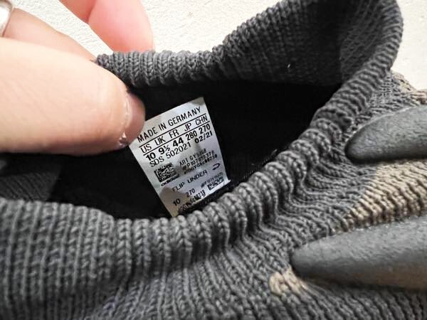 M24*21 год производства adidas ORIGINALS YEEZY 450 DARK SLATE GY5368 Adidas легкий 450 темный s rate мужской спортивные туфли JP28 *