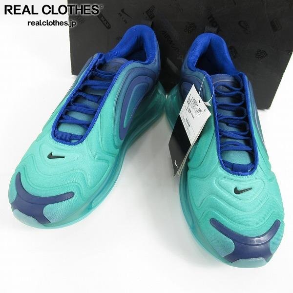 AIR MAX 720 "SEA FOREST" AO2924-400 (ディープブルー/ブラック/ハイパージェイド)