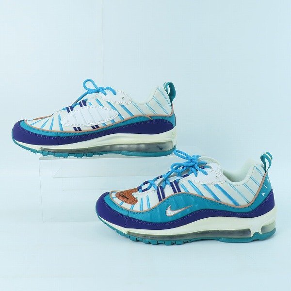 NIKE/ナイキ AIRMAX 98/エアマックス 98 CHARLOTTE HORNETS/シャーロット ホーネッツ 640744-500/28 /080_画像4