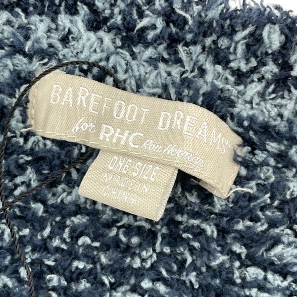 ☆【未使用】BAREFOOT DREAMS for RHC Ron Herman/ロンハーマン カーディガン ダスク×マリン/C834/ONE size /060_画像3