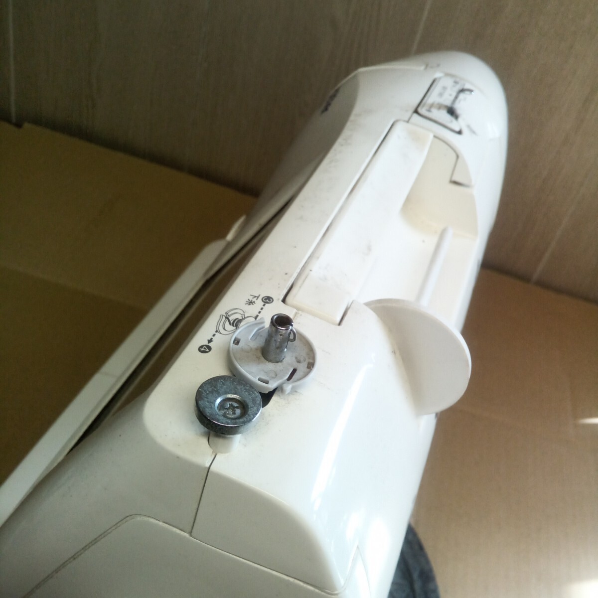 管理625★brother D-8000 EM9901 ブラザー ミシン 通電確認済 ジャンク品_画像10