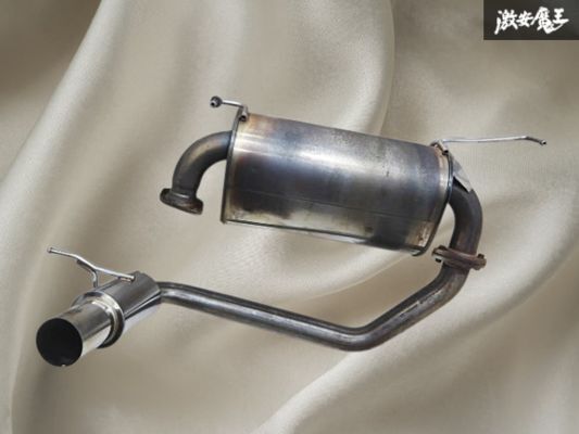 APEXi アペックス ZZW30 MRS MR-S 1ZZ-FE N1 エボリューション マフラー 砲弾 リアマフラー ステン 03S02308 162AT03 棚F-8_画像1