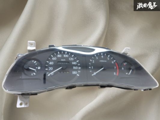 【実働外し!!】トヨタ 純正 ST202 コロナエクシブ スピードメーター 速度計 計器 走行距離 301735Km 83800-20050 即納 棚4-1-G_画像1