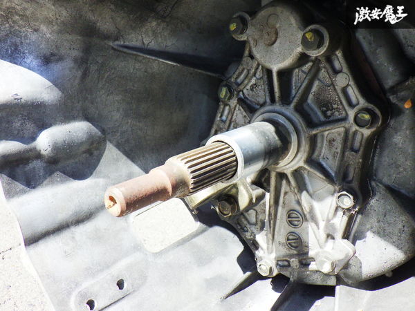 【トランスファー付!】 NISSAN 日産 純正 BNR32 後期 スカイライン GT-R GTR 5速 MT マニュアル トランスミッション プル式 BCNR33 棚32_画像3