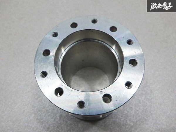 社外 汎用 ステアリング ボス スペーサー アルミ製 約75mm 延長 ナルディ MOMO モモ 即納 棚9-1-C_画像4