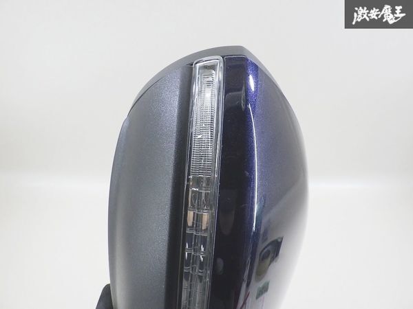 【保証付】 フォルクスワーゲン VW 純正 WVWZZZ ゴルフ7 ドアミラー サイドミラー ウインカー 片側のみ 9ピン 紺メタ系 棚7-3_画像6