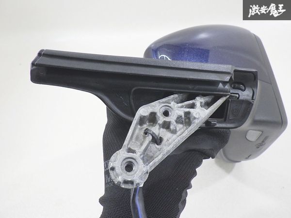 【保証付】 フォルクスワーゲン VW 純正 WVWZZZ ゴルフ7 ドアミラー サイドミラー ウインカー 片側のみ 9ピン 紺メタ系 棚7-3_画像7