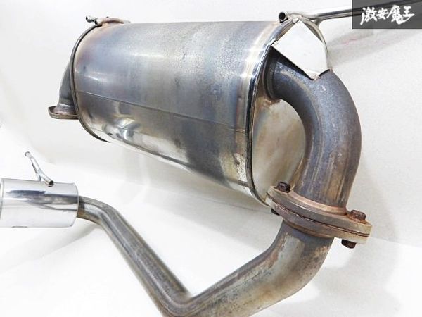 APEXi アペックス ZZW30 MRS MR-S 1ZZ-FE N1 エボリューション マフラー 砲弾 リアマフラー ステン 03S02308 162AT03 棚F-8_画像2