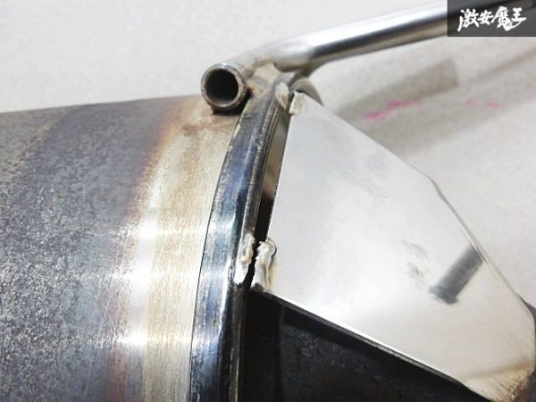 APEXi アペックス ZZW30 MRS MR-S 1ZZ-FE N1 エボリューション マフラー 砲弾 リアマフラー ステン 03S02308 162AT03 棚F-8_画像3